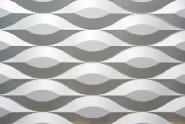 Wandpaneele - MDF Texturiert Dune Abstract