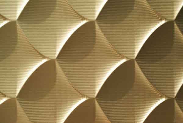 Wandpaneele - MDF Texturiert Net Abstract